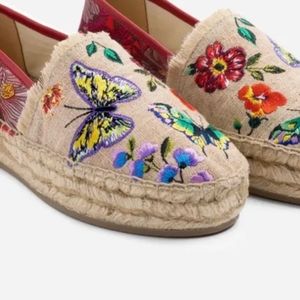 NIB🔥Johnny Was "Osaka" Butterfly 🦋 Espadrilles Size 9.5 😍 SOLD OUT